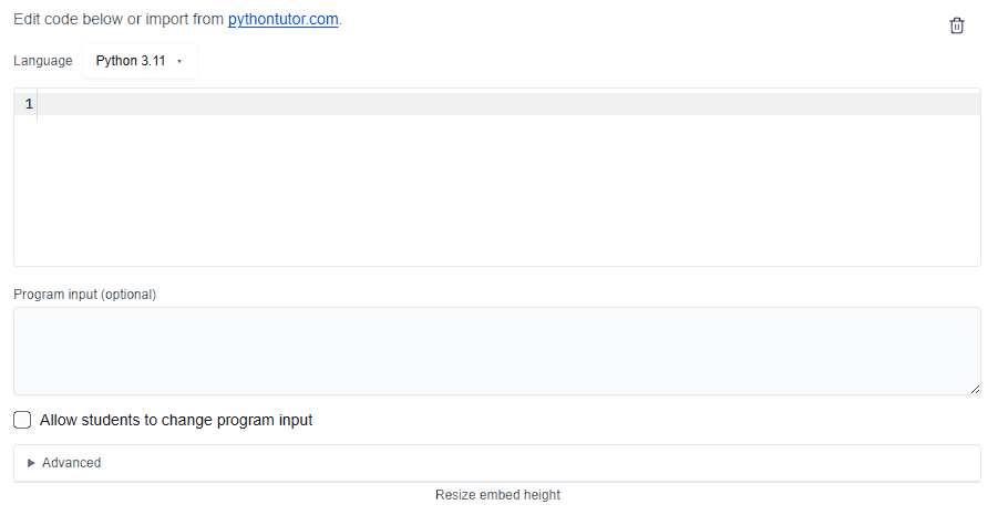 CuraCourse screenshot: Content blocks